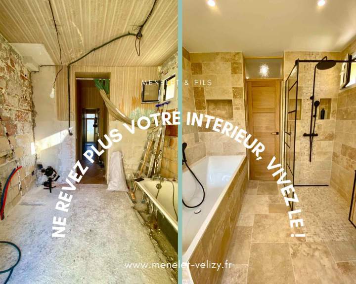 Travaux salle de bain Vélizy Versailles